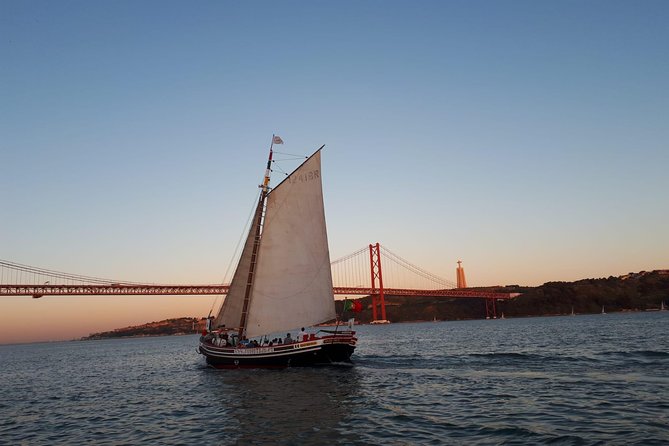 2-Hour Lisbon Traditional Boats Sunset Cruise with White Wine - A traditional boat with a few comfort trade-offs
