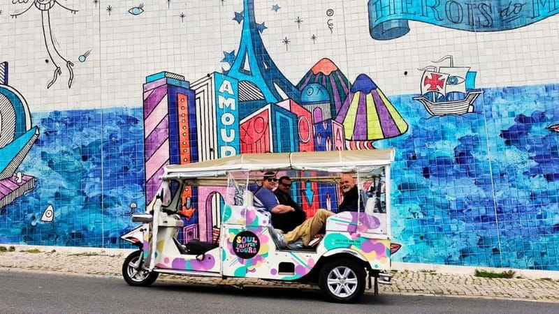 All Historical Lisbon Tuk Tuk Tour - Baixa, Rossio, and the city’s central squares