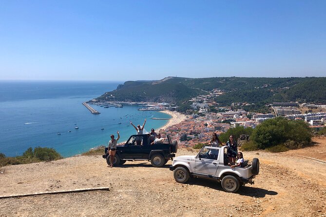 Arrabida Safari – Europe's Most Beautiful Beach & Hidden Gems - Leaving Lisbon across the 25 April Bridge