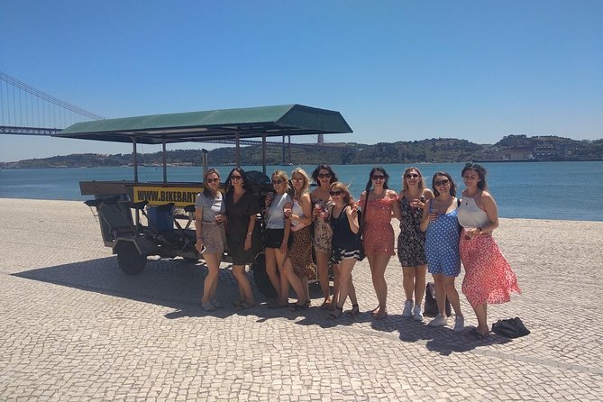 Beer Bike Lisbon Experience - MAAT and Museu da Electricidade beside the river