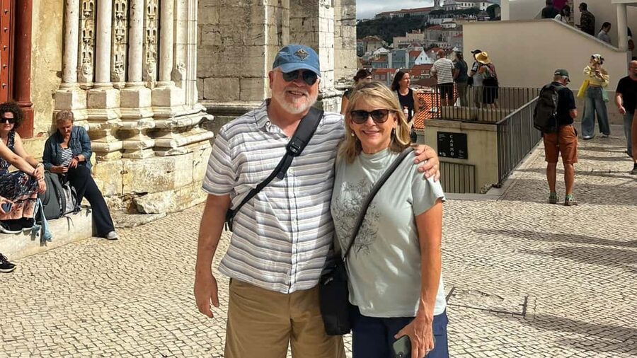 Best of Lisbon: Private Walking Tour with a Local - Looking across Lisbon from Santa Luzia