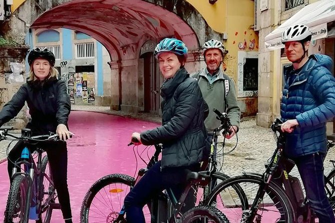 Bike Tours Lisbon - Center of Lisbon to Belém - Ride under the 25 de Abril Bridge
