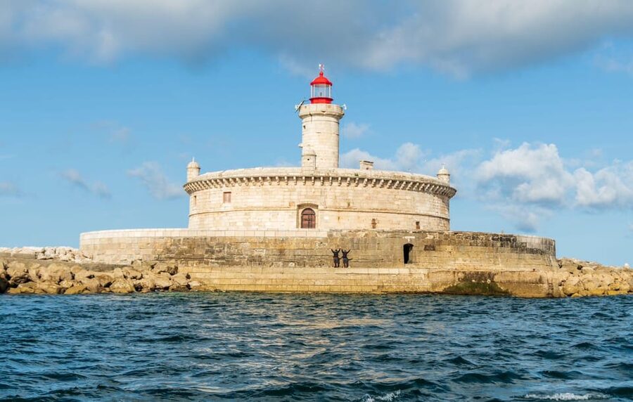 Boat tour: charming Cascais Coast to Lisbon lighthouse - Carcavelos Beach from the water