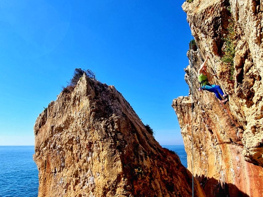 Cascais 3.5-Hour Rock Climbing Experience - Learning the basics on real rock