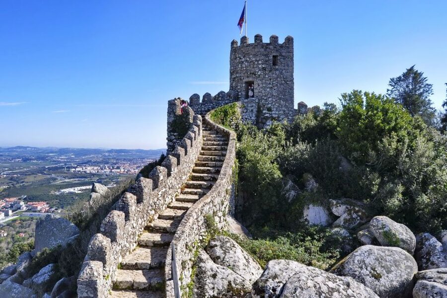 Cascais: City, Cabo da Roca, and Sintra Tuk-Tuk Tour - Sintra and the colorful exterior of Pena Palace