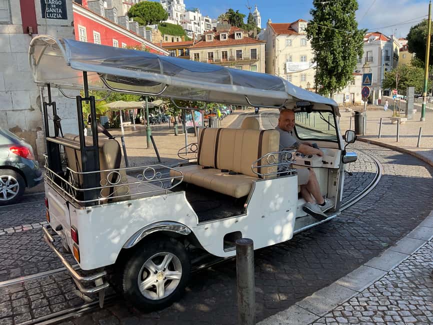 Chaparru's Tours_Lisbon:2-hour sightseeing tour by TukTuk - Starting near Praça do Comércio