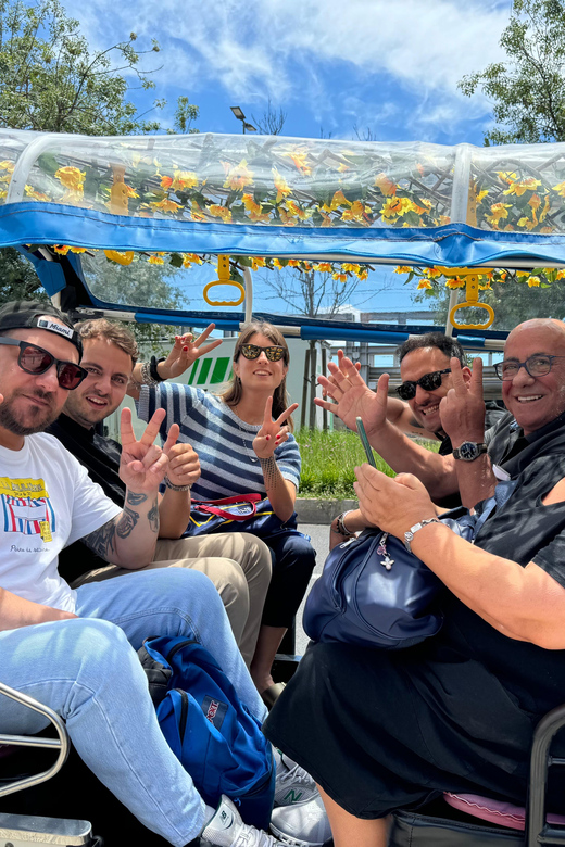 City Highlights Eco Tuk Tours - Pink Street and the route into old Lisbon