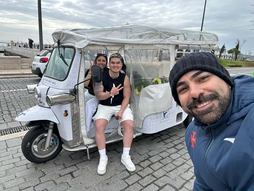 Discover beautiful Lisbon aboard a tuk tuk - Key points about this Lisbon tuk tuk tour