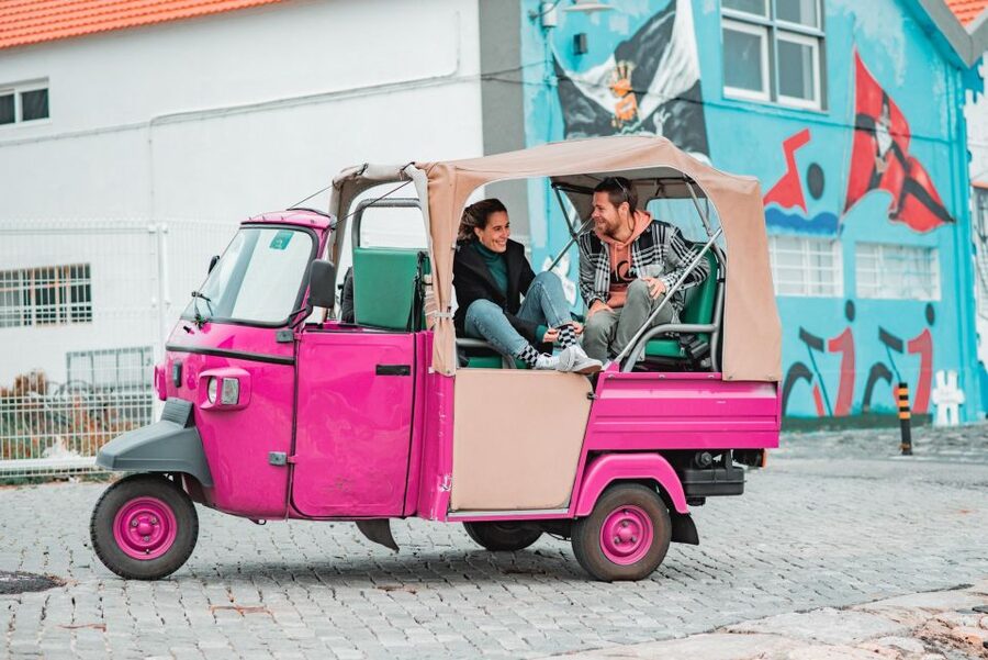 Discover Lisbon: Tuk Tuk Tour - Starting in Baixa beneath the Gloria Lift