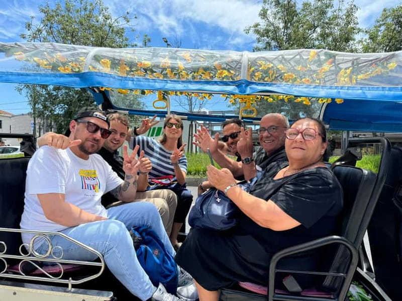 Eco Tuk Tours Lisbon - Commerce Square and Rua Augusta