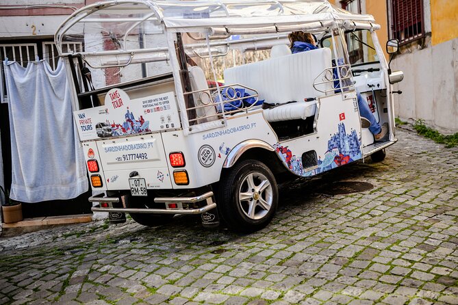 Expert Plus Lisbon Tour with Local Guide in Private Eco Tuk Tuk - Chiado, Bairro Alto, and the rebuilt center