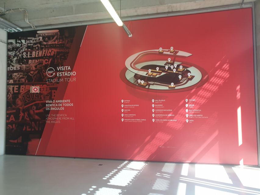 FOOTBALL LOVERS FULL DAY TOUR AT LISBON - Estádio da Luz, Benfica’s red fortress