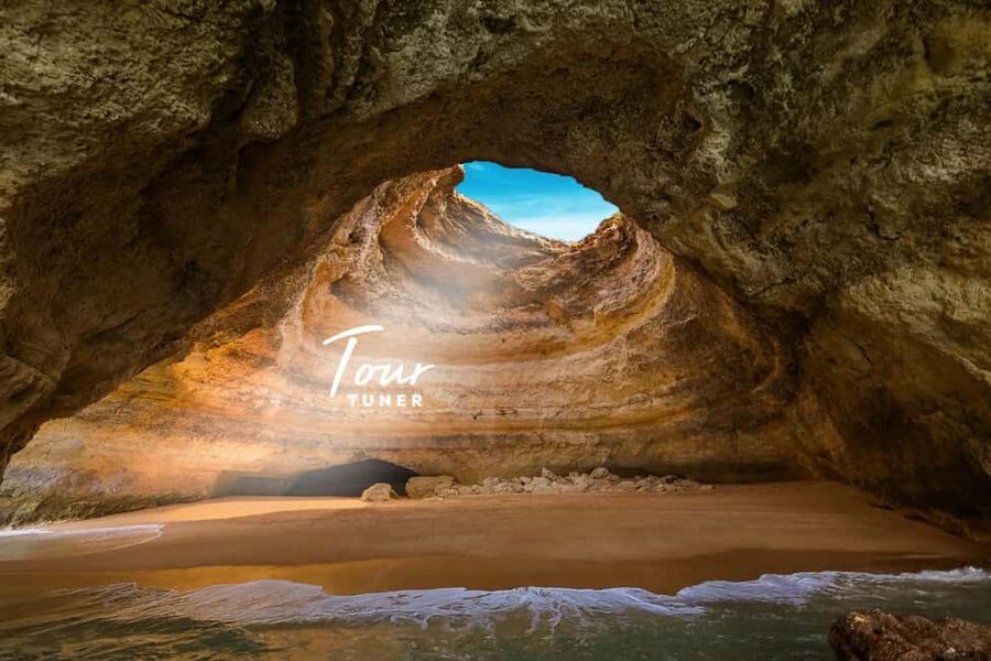 From Lisbon: Algarve, Benagil Sea Cave Full-Day Private Tour - Benagil Beach and the cave from above