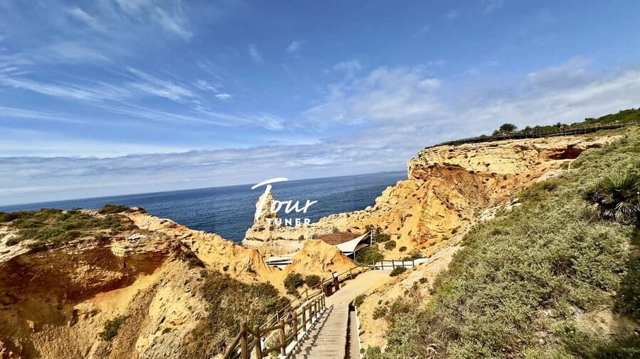 From Lisbon: Algarve, Benagil Sea Cave Full-Day Private Tour - Walking among the rocks at Algar Seco