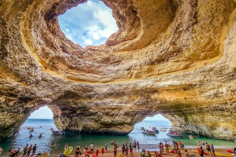 From Lisbon: Algarve, Benagil Sea Cave & Lagos Full-Day Tour - Carvoeiro Adds a Coastal Town Stop