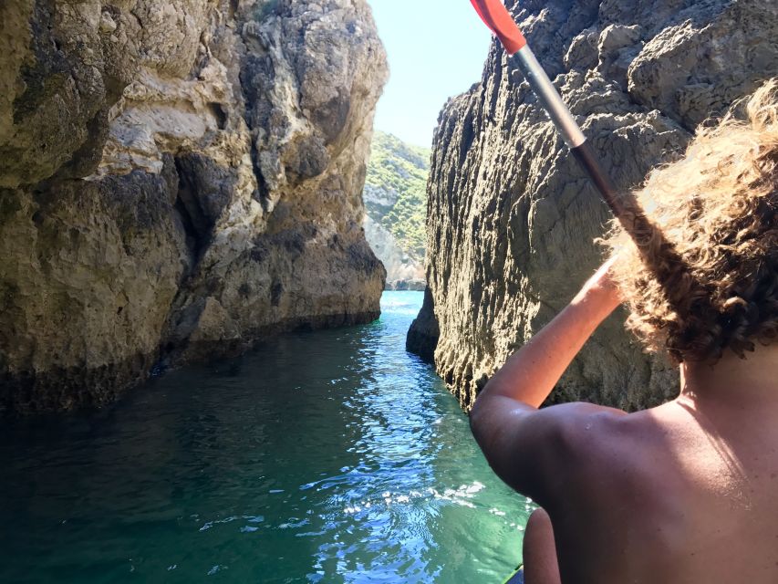 From Lisbon: Arrábida Natural Park Kayak Tour with Lunch - Water time, snorkeling, and the limits of the sea