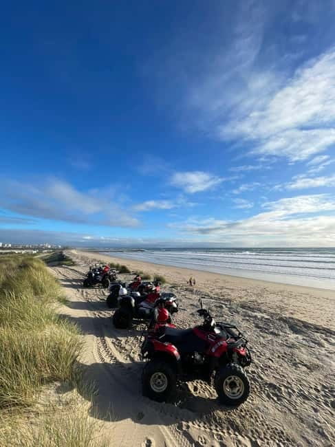 From Lisbon: Atlantic Coast Guided Quad Bike Tour - The old military compound and wide coastal views