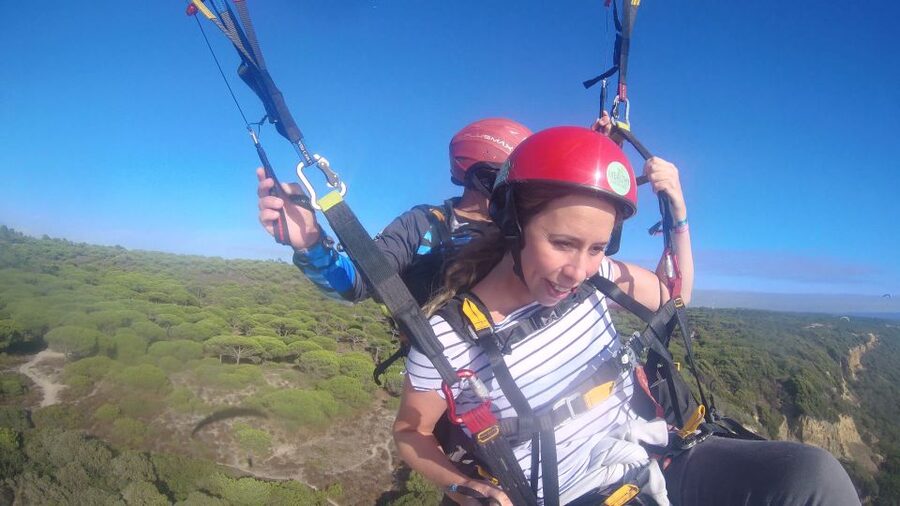 From Lisbon: Paragliding Flight with Transfers - Weather is part of the bargain