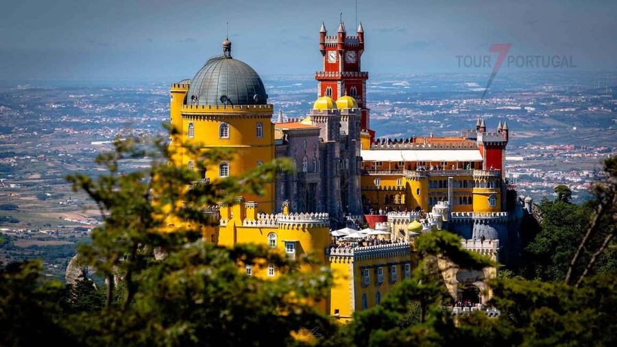 From Lisbon: Pena Palace, Regaleira, Monserrate & Cabo Roca - Pena Palace and Sintra’s hilltop views
