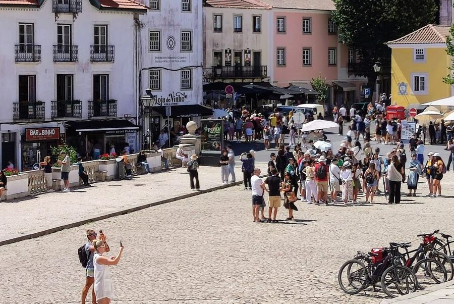 From Lisbon: Sintra and Cascais E-Bike Tour - From Santa Apolónia to Sintra village