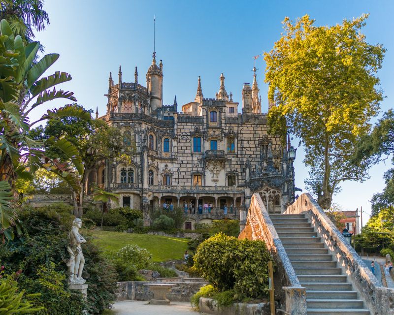 From Lisbon: Sintra and Cascais Private Tour - Pena Palace: big color, big crowds