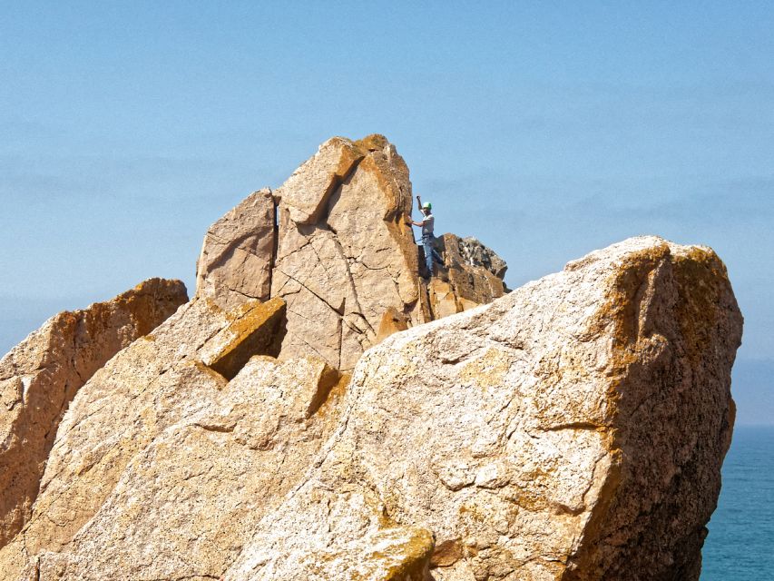 From Lisbon: Sintra-Cascais Natural Park Rock Climbing Tour - Choosing the crag and walking to the rock