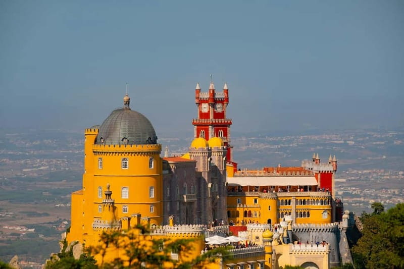 From Lisbon: Sintra, Pena, Cascais and Cabo da Roca - Pena Park and the colorful palace terraces
