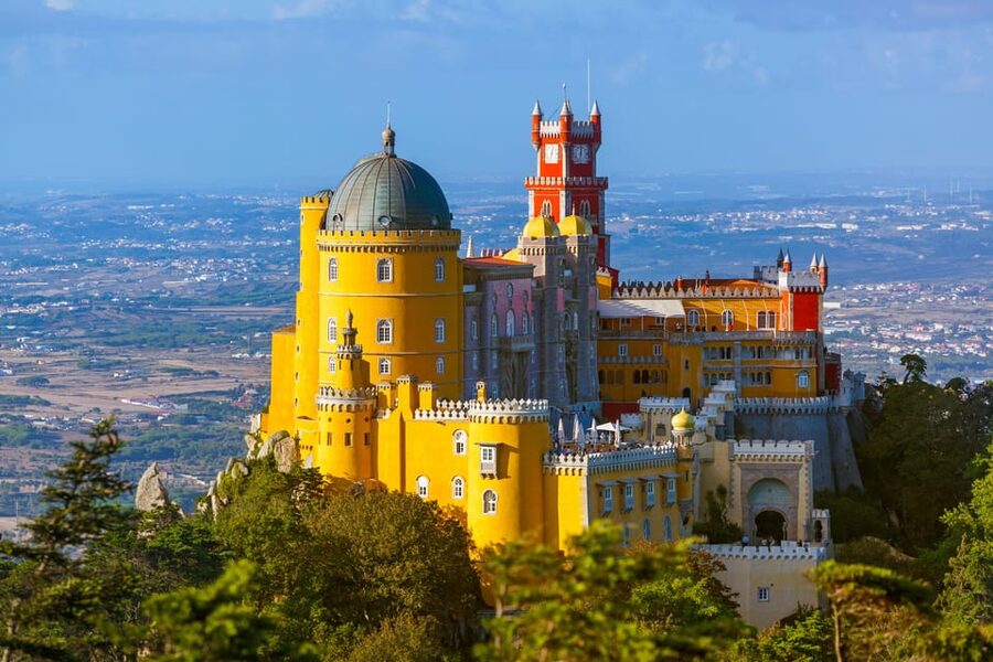 From Lisbon: Sintra, Pena Palace and Regaleira Day Trip - Seeing Pena Palace without entering the royal rooms