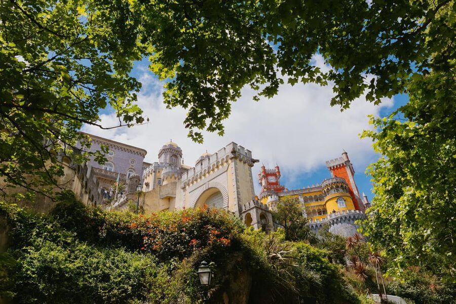 From Lisbon: Sintra, Pena Palace, Cascais and Wine Tasting - Starting at Eduardo VII Park