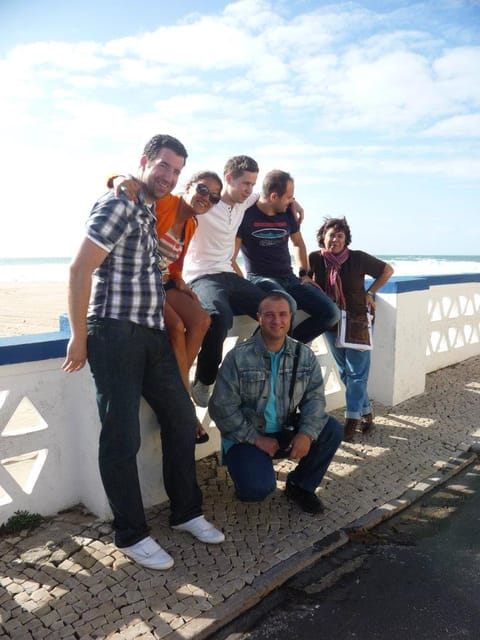From Lisbon: Sintra Pena Regaleira Roca Cap Cascais Tour - Pena Palace: bright colors, royal stories, and big views