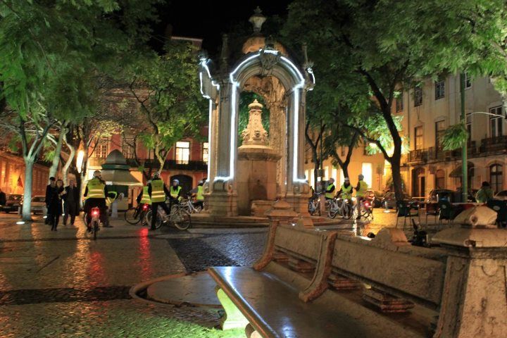 Go Lisbon by Night Electric Bike Tour - Starting at Jardim do Tabaco as Lisbon cools down
