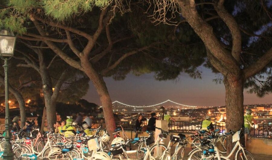 Go Lisbon by Night Electric Bike Tour - Climbing Lisbon without wearing yourself out