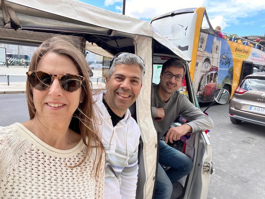 Guided Electric Piaggio Tuk-Tuk Tour of Historic Lisbon - São Pedro de Alcântara finishes with another panorama