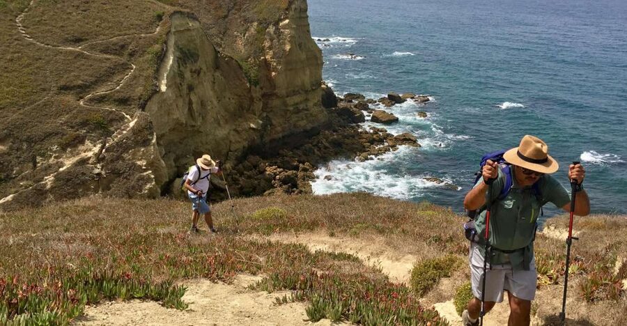 Hiking Tour Along the West Coastline - The walk from Praia das Bicas to the first secret beaches