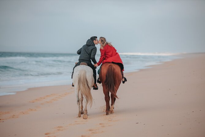 Horse riding on the beach, with private transfer from Lisbon - A beach ride rather than a riding lesson
