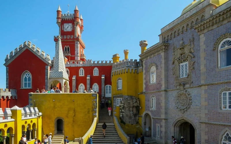 Lisboa: Sintra, Pena Palace, Cabo da Roca Coast and Cascais - Pena Palace: the visual centerpiece