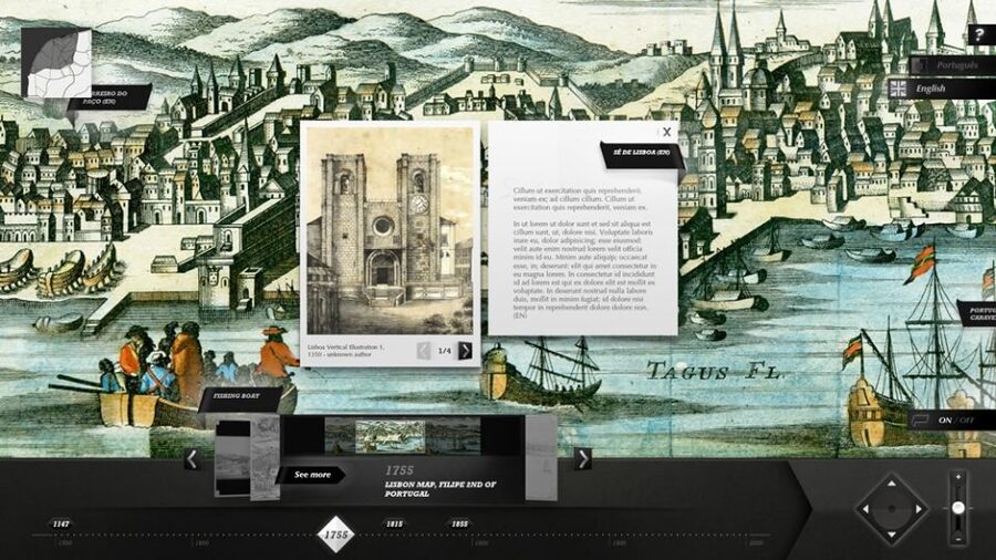 Lisboa Story Centre: 1-Day Admission Ticket - The virtual model shifts your view to modern Lisbon