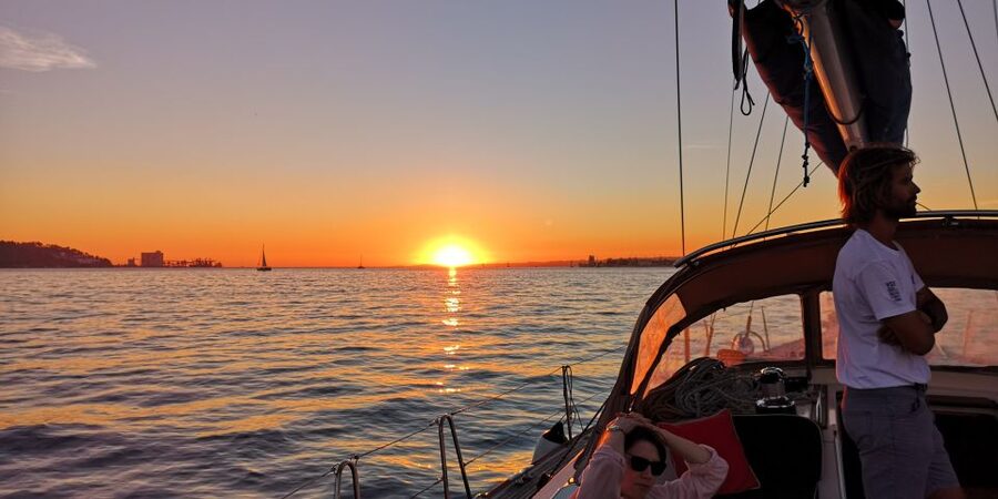 Lisbon: 2-Hour Sunset Sailing Tour on Luxury Sailing Yacht - Belém Tower from the river