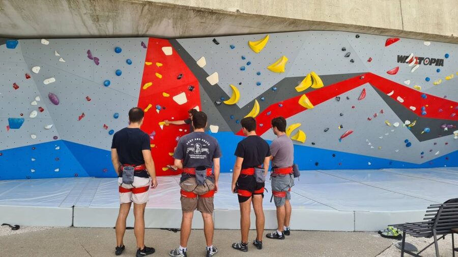 Lisbon: 25 de Abril Bridge Guided Climbing Experience - Climbing under Lisbon’s famous red bridge