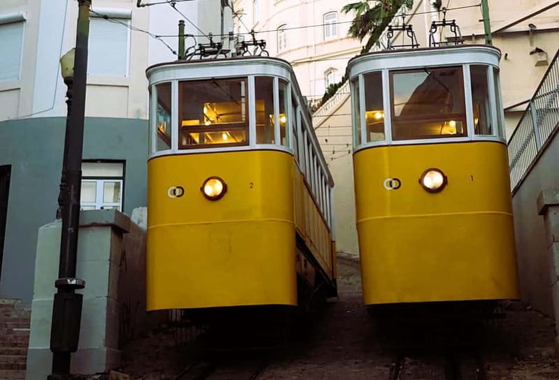 Lisbon: 3 Elevators in the Morning or at Sunset - Pink Street and the walk to Ribeira Market