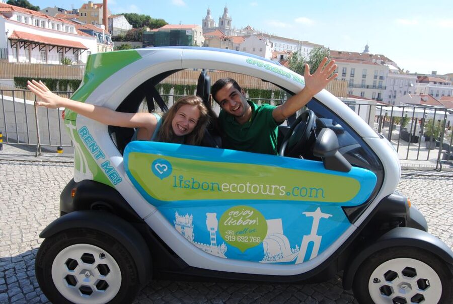 Lisbon 6H Ride in an Electric Car & GPS Audio Guide - Bairro Alto and the São Pedro viewpoint
