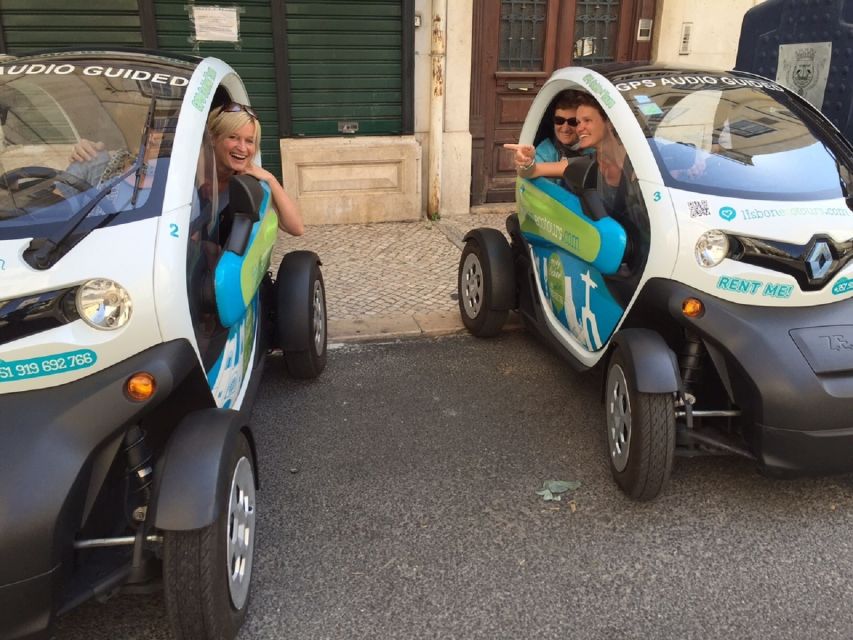 Lisbon 6H Ride in an Electric Car & GPS Audio Guide - Price, parking, and what the €128 covers