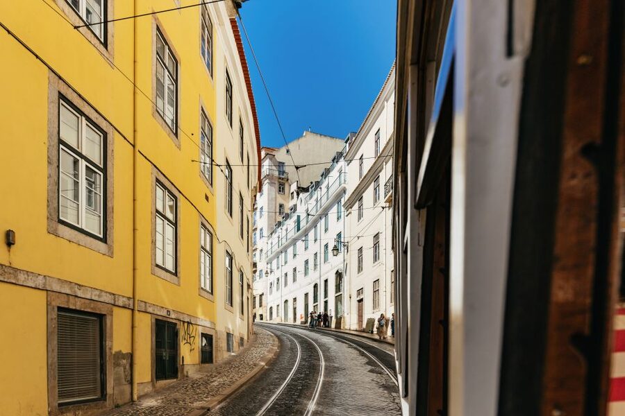 Lisbon: 72/96-Hour Hop-On Hop-Off Bus, Tram & Boat Ticket - The Yellow Boat gives Belém a new shape