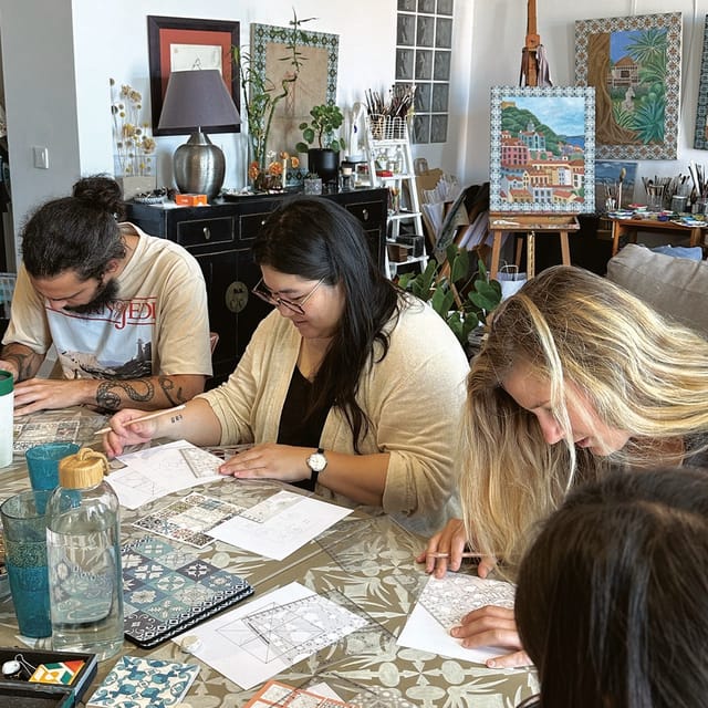 Lisbon: Azulejos' Design Create Your Own Tile Workshop - Key points at a glance