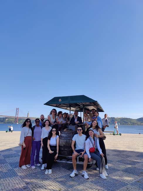 Lisbon: Beer Bike Tour with Sangria and Beer - Music Turns the Bike Into a Group Event