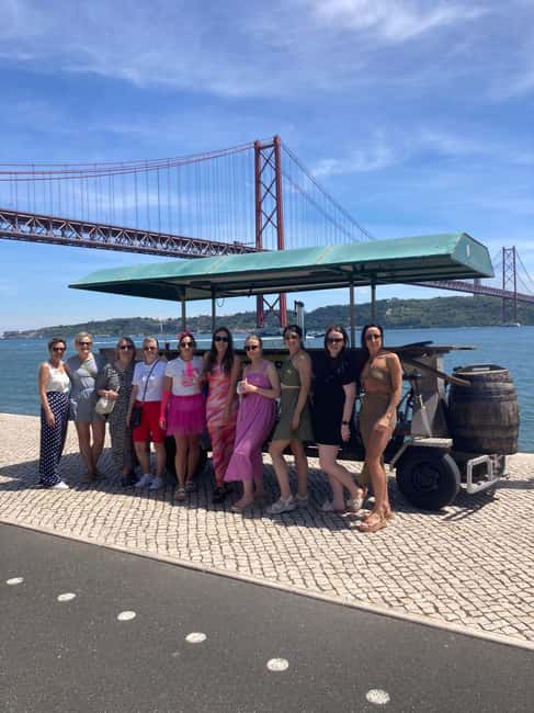 Lisbon: Beer Bike Tour with Sangria and Beer - Who Will Have the Best Time