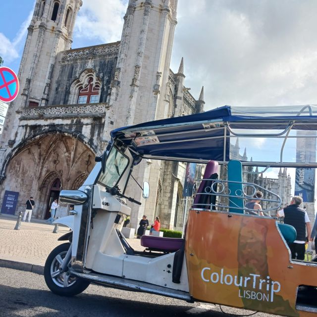 Lisbon: Belem Guided Sightseeing Tour by Tuk Tuk - Jerónimos Monastery in a short visit