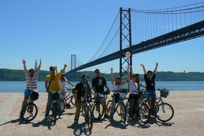 Lisbon Bike Tour: Downhill Downtown Lisbon to Belém - Restauradores, Rossio, and old Lisbon stories