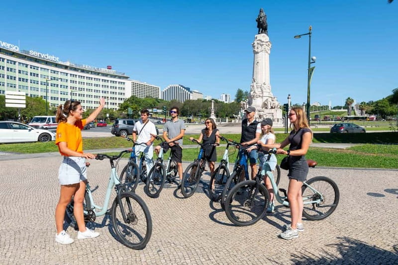 Lisbon Bike Tour: Downhill Downtown Lisbon to Belém - From MAAT to the monuments of Belém