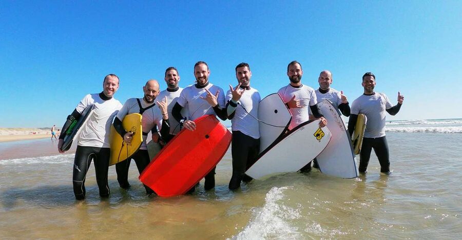 Lisbon Bodyboard Experience - What happens during the 2-hour water session
